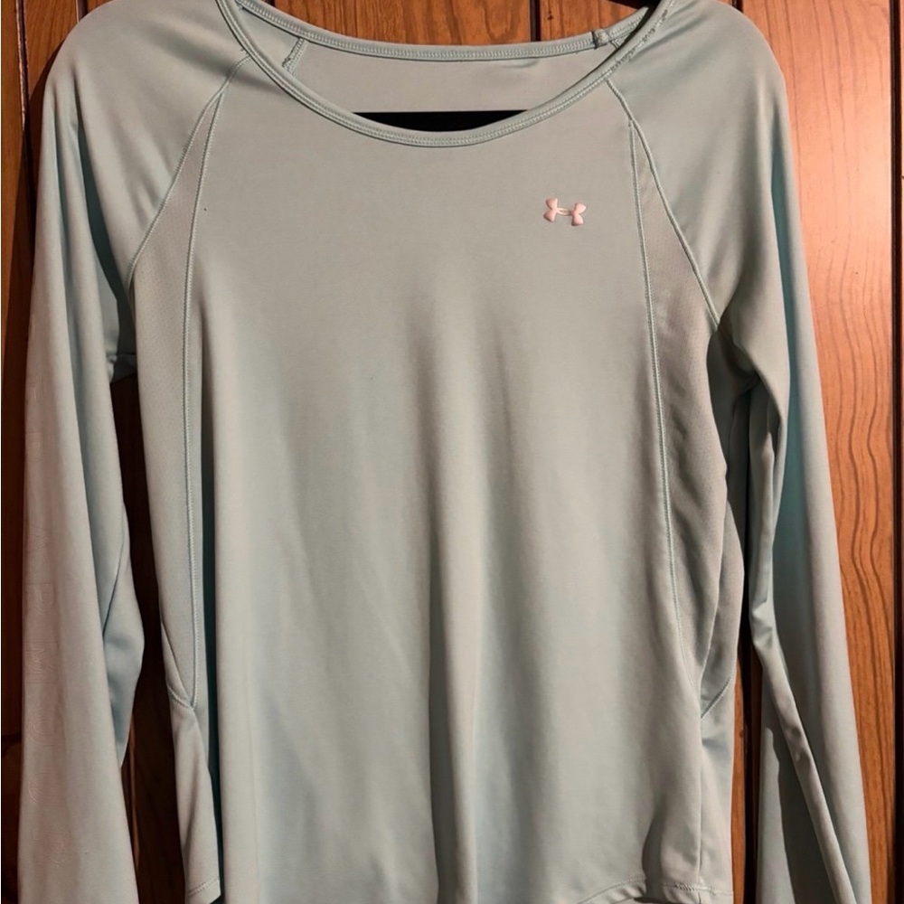 Under Armour Long Sleeve Shirt in Light Blue